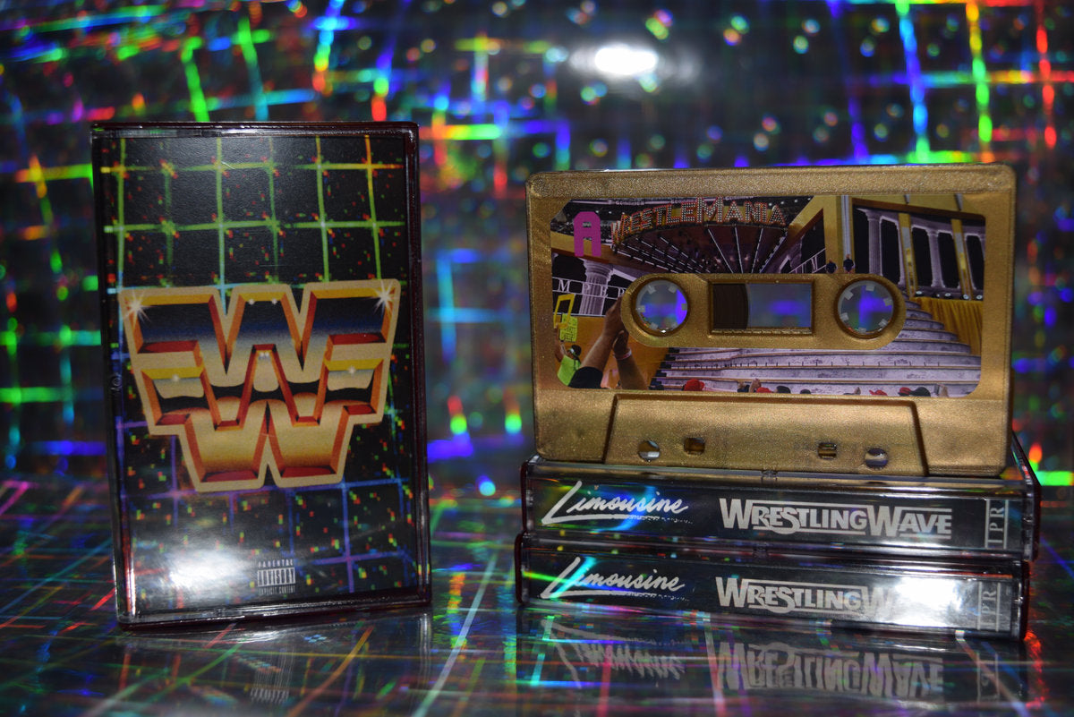 Wrestling Wave Limited 'WRESTLEMANIA GOLD' Edition Cassette