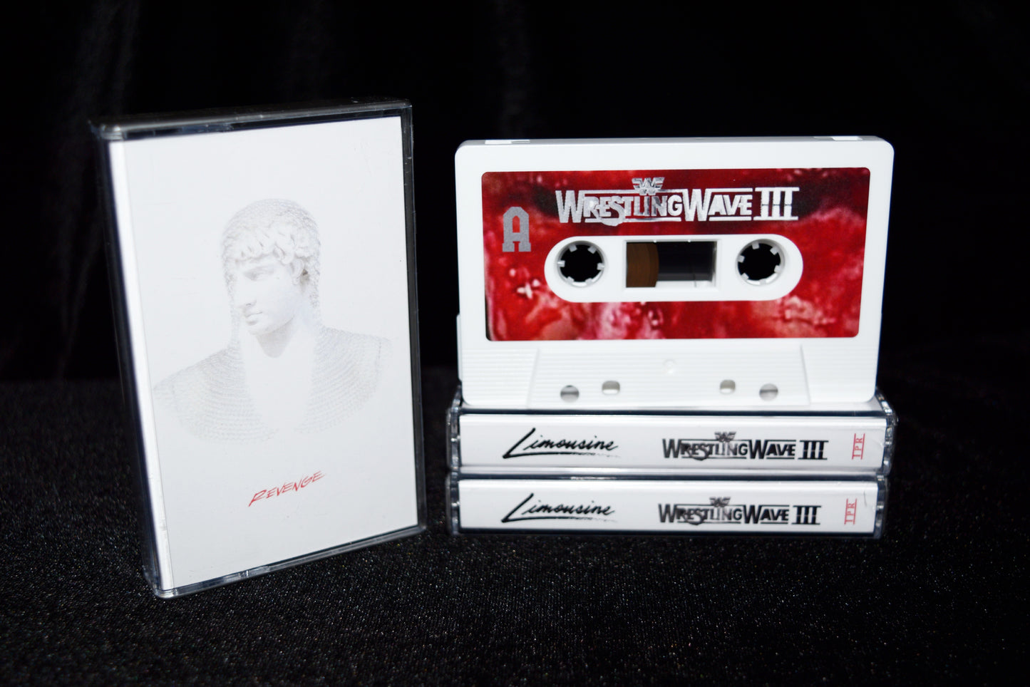 Wrestling Wave 3 Limited 'White Canvas' Square Circle Edition Cassette