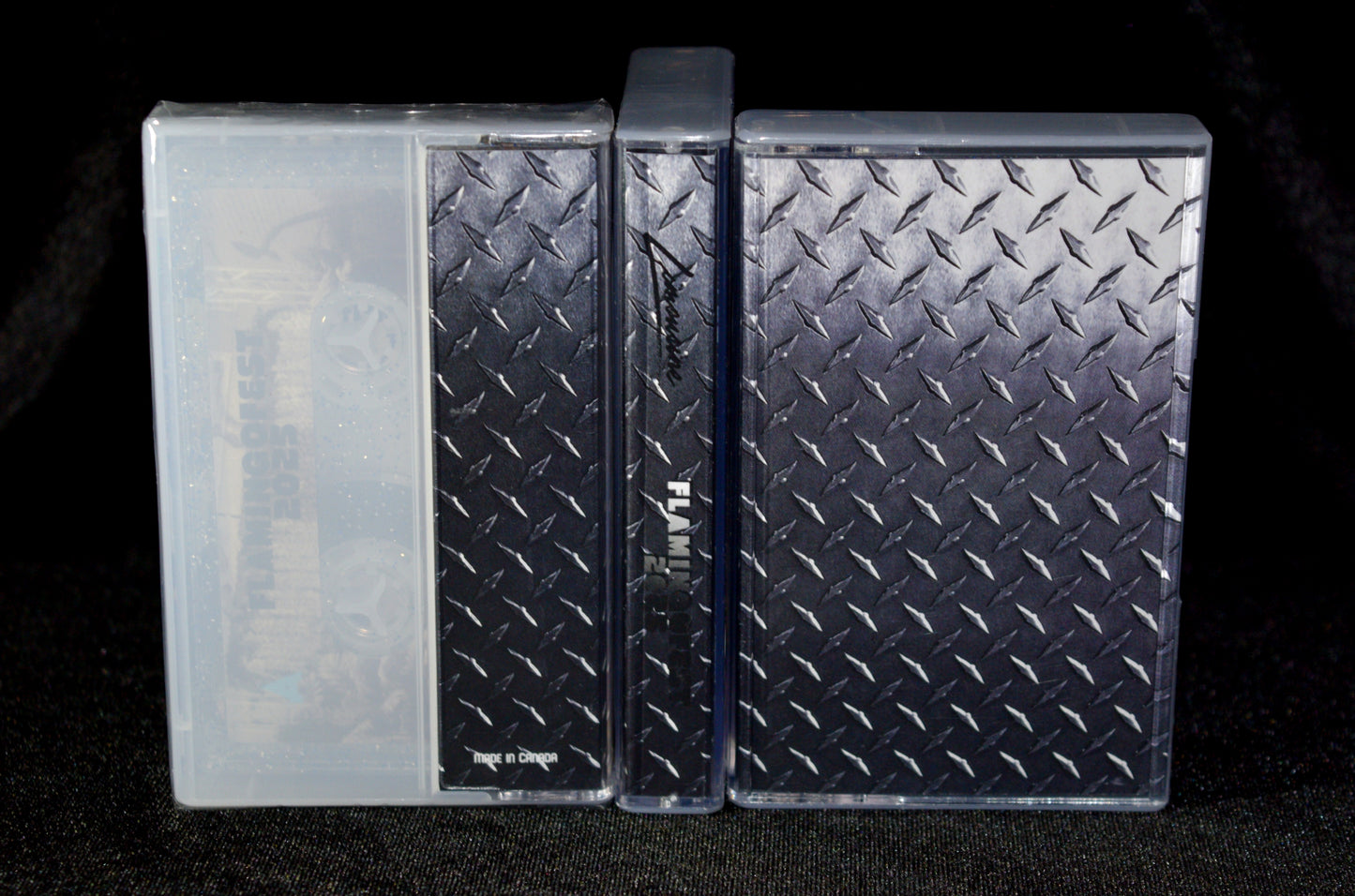 Wrestling Wave Live at FlamingoFest 2025 Limited Silver & Blue Glitter 'Shimmer Pyro' Edition Cassette
