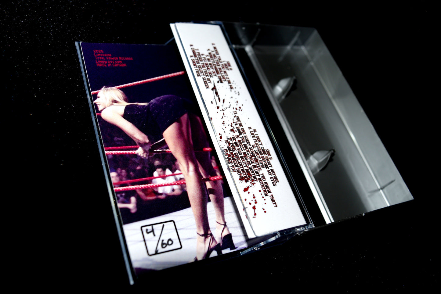 Wrestling Wave 3 Limited 'Silver Glitter' Triple Steel Cage Edition Cassette